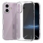 F�r Apple iPhone 16 Schock TPU Schutz Handy H�lle Case Transparent