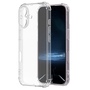 F�r Apple iPhone 16 Schock TPU Schutz Handy H�lle Case Transparent