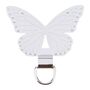 F�r Smartphones Schmetterling Metall Lanyard Befestigungsring Silber