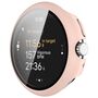 F�r Google Pixel Watch 3 45mm Kunststoff PC H�lle + Hart Glas Pink
