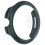 F�r Google Pixel Watch 3 45mm Kunststoff PC H�lle + Hart Glas Gr�n