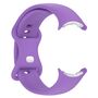 F�r Google Pixel Watch 3 45mm Silikon Band Butterfly-Schnalle Lila