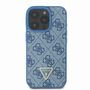 GUESS Apple iPhone 16 Pro Metal Logo Strass Crossbody H�lle Blau