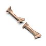 F�r Google Pixel Watch 3 45mm 1 Paar Band Verbindungsst�ck Rose Gold