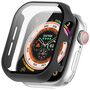 F�r Apple Watch Series 11 / 10 46mm Kunststoff H�lle + H9 Glas Schwarz