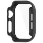 F�r Apple Watch Series 11 / 10 46mm Kunststoff H�lle + H9 Glas Schwarz