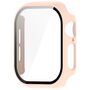 F�r Apple Watch Series 11 / 10 46mm Kunststoff H�lle + H9 Glas Rosa