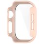 F�r Apple Watch Series 11 / 10 46mm Kunststoff H�lle + H9 Glas Rosa