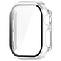 F�r Apple Watch Series 11 / 10 46mm Kunststoff H�lle + H9 Glas Silber