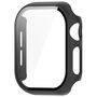 F�r Apple Watch Series 11 / 10 42mm Kunststoff H�lle + H9 Glas Schwarz