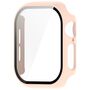 F�r Apple Watch Series 11 / 10 42mm Kunststoff H�lle + H9 Glas Rosa