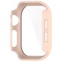 F�r Apple Watch Series 11 / 10 42mm Kunststoff H�lle + H9 Glas Rosa