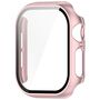 F�r Apple Watch Series 11 / 10 42mm Kunststoff H�lle + Glas Rose Gold