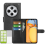 Klapph�lle + 9H Schutzglas f�r Xiaomi Redmi 17C 4G / 14C Book Wallet