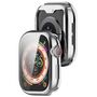 F�r Apple Watch Series 11 / 10 46mm Full Cover TPU Schutz H�lle Silber