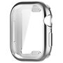 F�r Apple Watch Series 11 / 10 46mm Full Cover TPU Schutz H�lle Silber