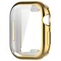F�r Apple Watch Series 11 / 10 42mm Full Cover TPU Schutz H�lle Gold
