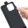 F�r Apple iPhone 16 Pro Flip Handy Tasche H�lle Cover Schutz Schwarz