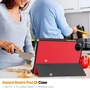 Fr Xiaomi Redmi Pad SE 8.7 3folt Wake UP Smart Tasche Hlle Case Rot