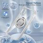 F�r Apple iPhone 16 Gold Shield Design CD MagSafe H�lle Transparent
