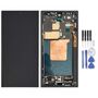 F�r Samsung Galaxy S24 Ultra Full OLED LCD Display mit Rahmen Ersatzteil Schwarz