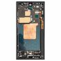 F�r Samsung Galaxy S24 Ultra Full OLED LCD Display mit Rahmen Ersatzteil Schwarz