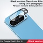 F�r Google Pixel 9 Pro XL Premium Kamera Linsen Schutzglas Schwarz