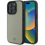 Mercedes Apple iPhone 16 Pro Max Case Textured Plain Leather MagSafe