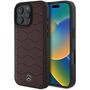 Mercedes Apple iPhone 16 Pro Max Hardcase Schutzh�lle Waves Leather