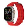 F�r Apple Watch Series 11 10 42mm / 9 8 7 41 / 6 SE 5 40mm Armband Rot