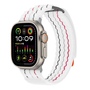 F�r Apple Watch Series 11 10 46mm / 9 8 7 45 / 6 SE 44mm Armband Wei�