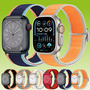 F�r verschiedene Apple Watch Modelle Nylon Elastisches Schnallen Ersatz Armband