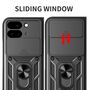 F�r Google Pixel 9 Pro Fold Sliding Kamera Hybrid Ring Schutz H�lle
