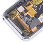 F�r Samsung Galaxy Fit 2 LCD Display Kompletteinheit mit Rahmen Silber Ersatz
