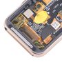 F�r Samsung Galaxy Fit 2 LCD Display Kompletteinheit mit Rahmen Gold Ersatz
