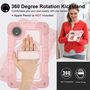 F�r Xiaomi Redmi Pad SE 8.7 360 Grad Rotation Hybrid PC H�lle Rosa