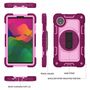 F�r Xiaomi Redmi Pad SE 8.7 360 Grad Rotation Hybrid PC H�lle Pink
