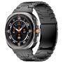 F�r verschiedene Smartwatches hochwertiges Three Bead Titan Metall Smart Armband