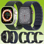 F�r verschiedene Smartwatches Carbonfaser Magnetisches Ersatz Smart Armband