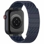 F�r Apple Watch SE 2023 40mm Carbonfaser Magnetisches Armband Blau