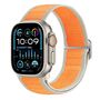 F�r Apple Watch Ultra 2 / 1 49mm Nylon Elastisches Armband Orange