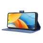 F�r ZTE Blade V60 Vita / Axon 60 Lite Design Kunst Leder H�lle Blau