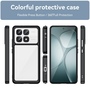 F�r Xiaomi 14T Pro Colorful Series TPU Hybrid Schutz H�lle Schwarz