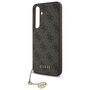 GUESS Samsung Galaxy S24 FE Hardcase 4G Charms Collection Braun