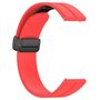 F�r Xiaomi Redmi Watch 5 Lite Silikon Magnetisches Armband Ersatz Rot