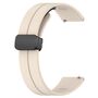 F�r Xiaomi Redmi Watch 5 Active Silikon Magnetisches Armband Beige
