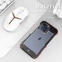 F�r Apple iPhone 16 Plus R-JUST Ironwood Metall Schutz Hybrid H�lle