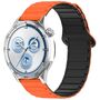 F�r Xiaomi Redmi Watch 5 Lite Two Color Magnetisches Armband Orange