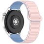 F�r Xiaomi Redmi Watch 5 Lite Two Color Magnetisches Arm Band Rosa