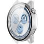 F�r Huawei Watch GT 5 46mm Kunststoff PC H�lle + H9 Hart Glas Silber